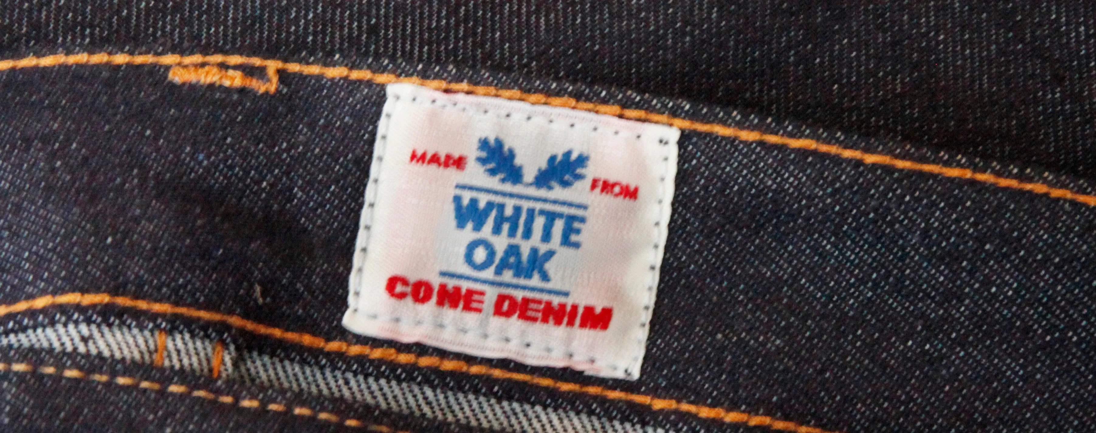 Deadstock! Greaser 1968 Cone White Oak 13 oz Selvedge Denim