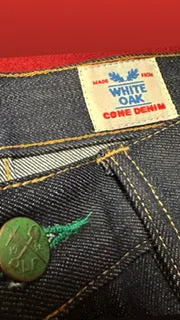 Deadstock! Greaser 1968 Cone White Oak 13 oz Selvedge Denim