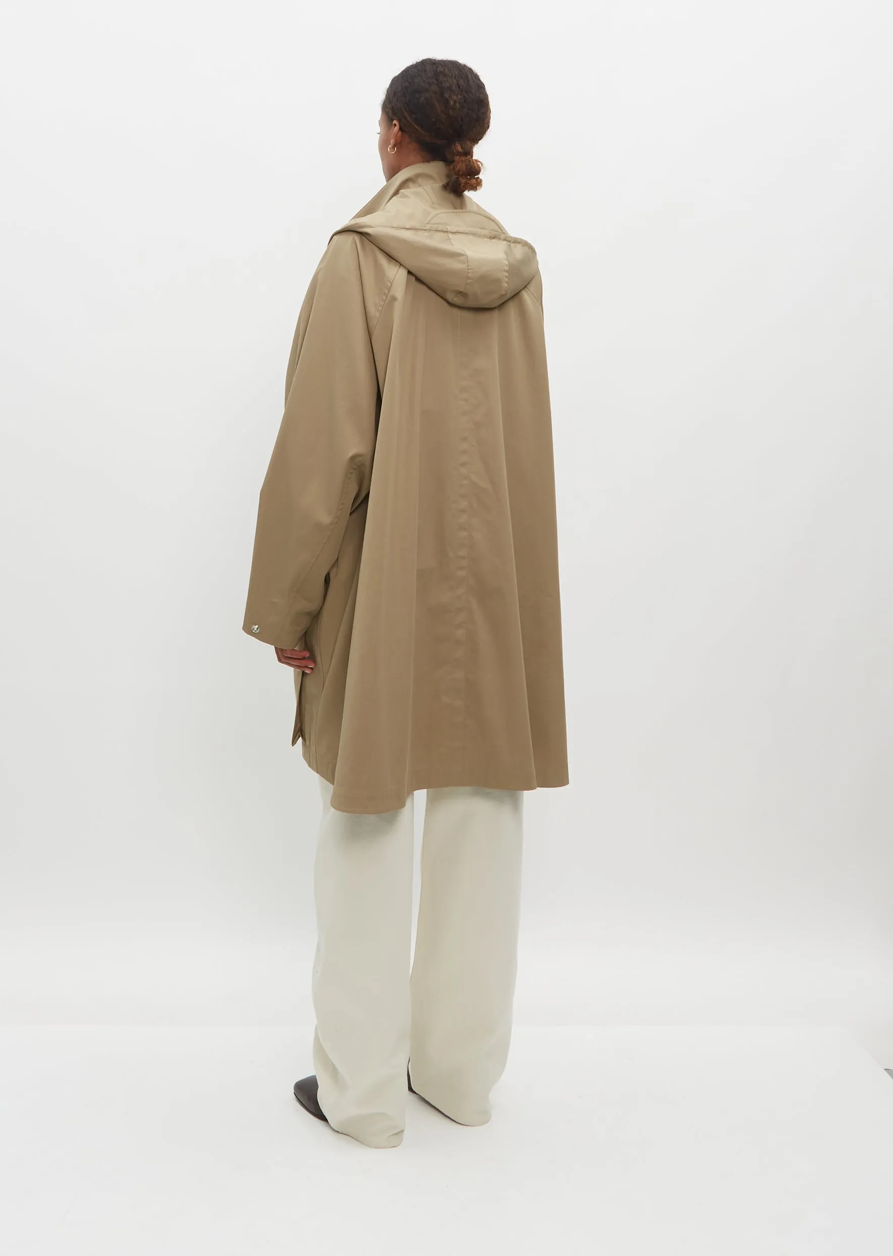 Detachable Hood Raincoat