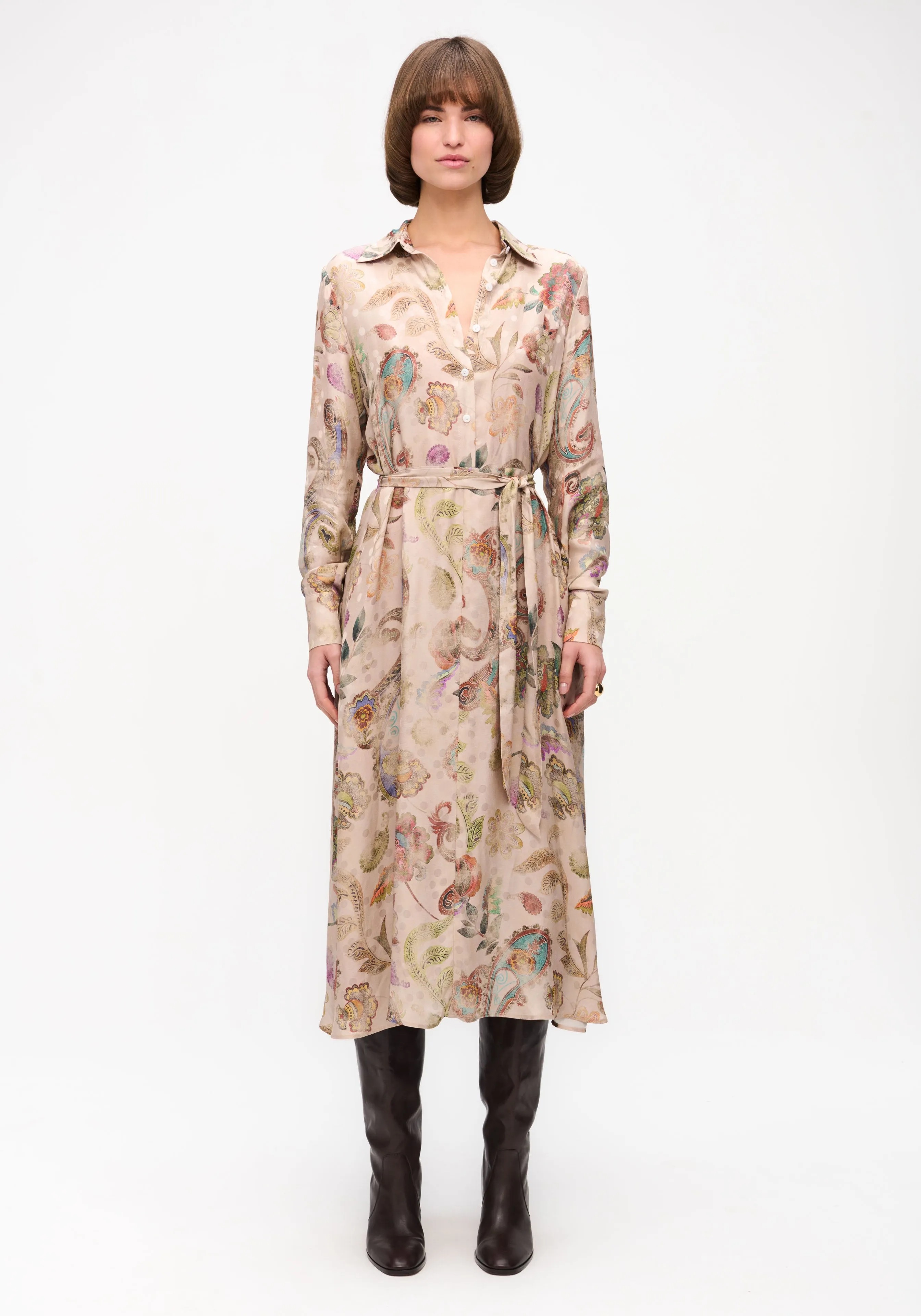 Devitta Dress | Beige