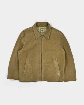 Diesel Camel Suede Zip-Up Jacket 1990's