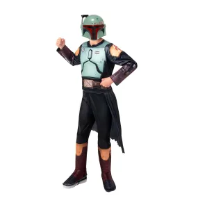 Disney Star Wars Boba Fett Costume for Kids, Padded Jumpsuit