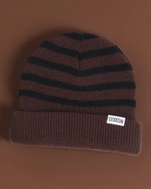 Dock Beanie - Brown Striped