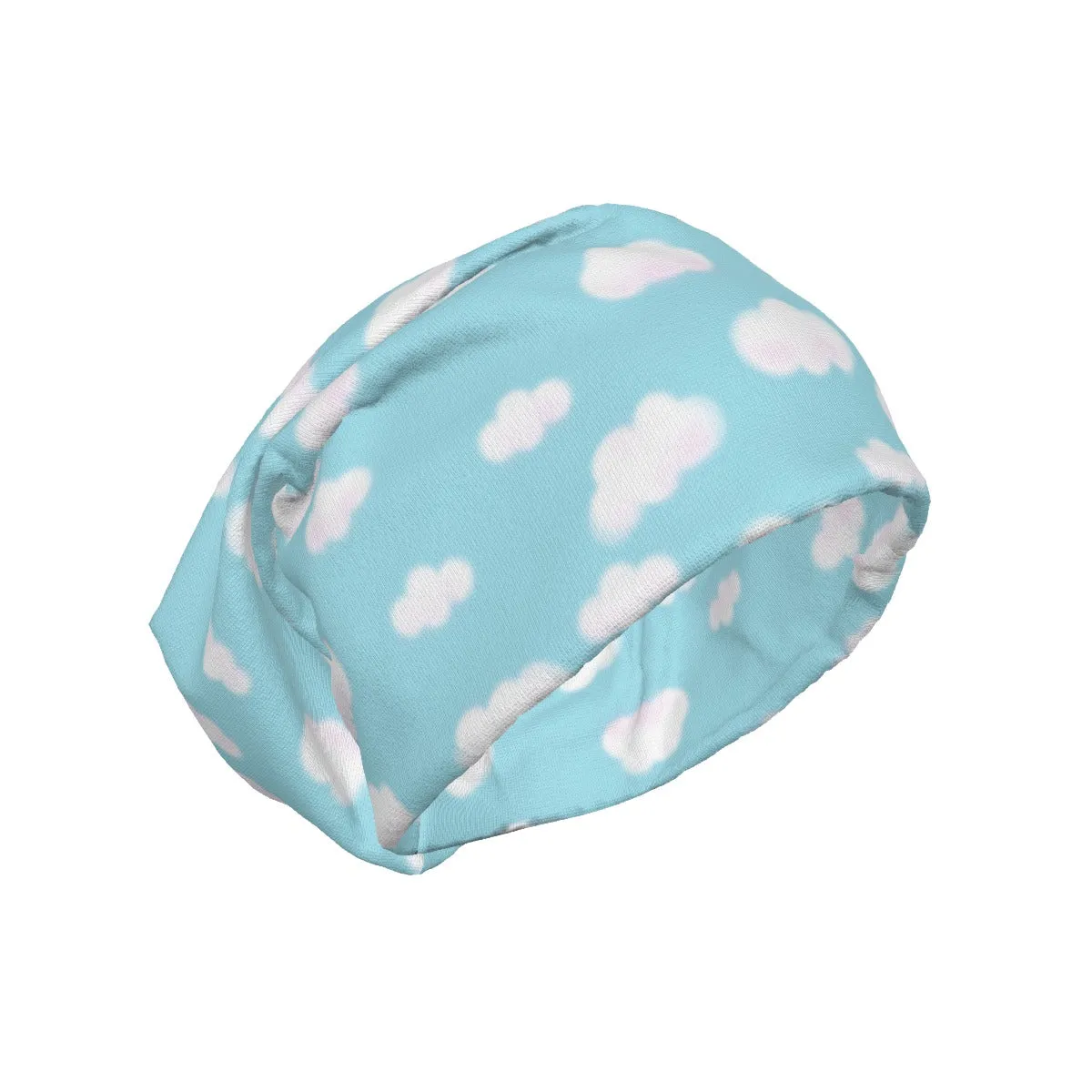 Dreamy Clouds Unisex Beanie (Sky Blue)