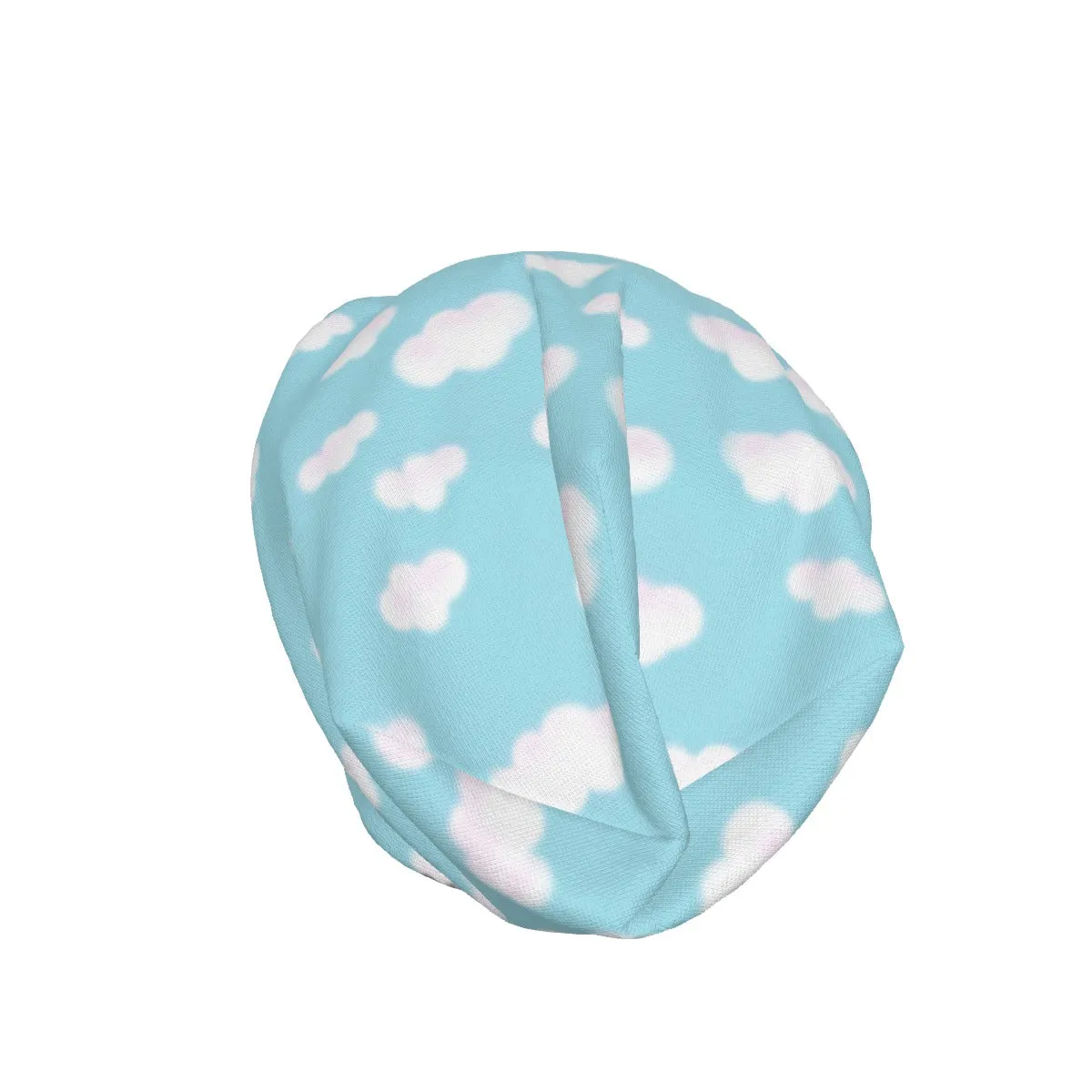 Dreamy Clouds Unisex Beanie (Sky Blue)