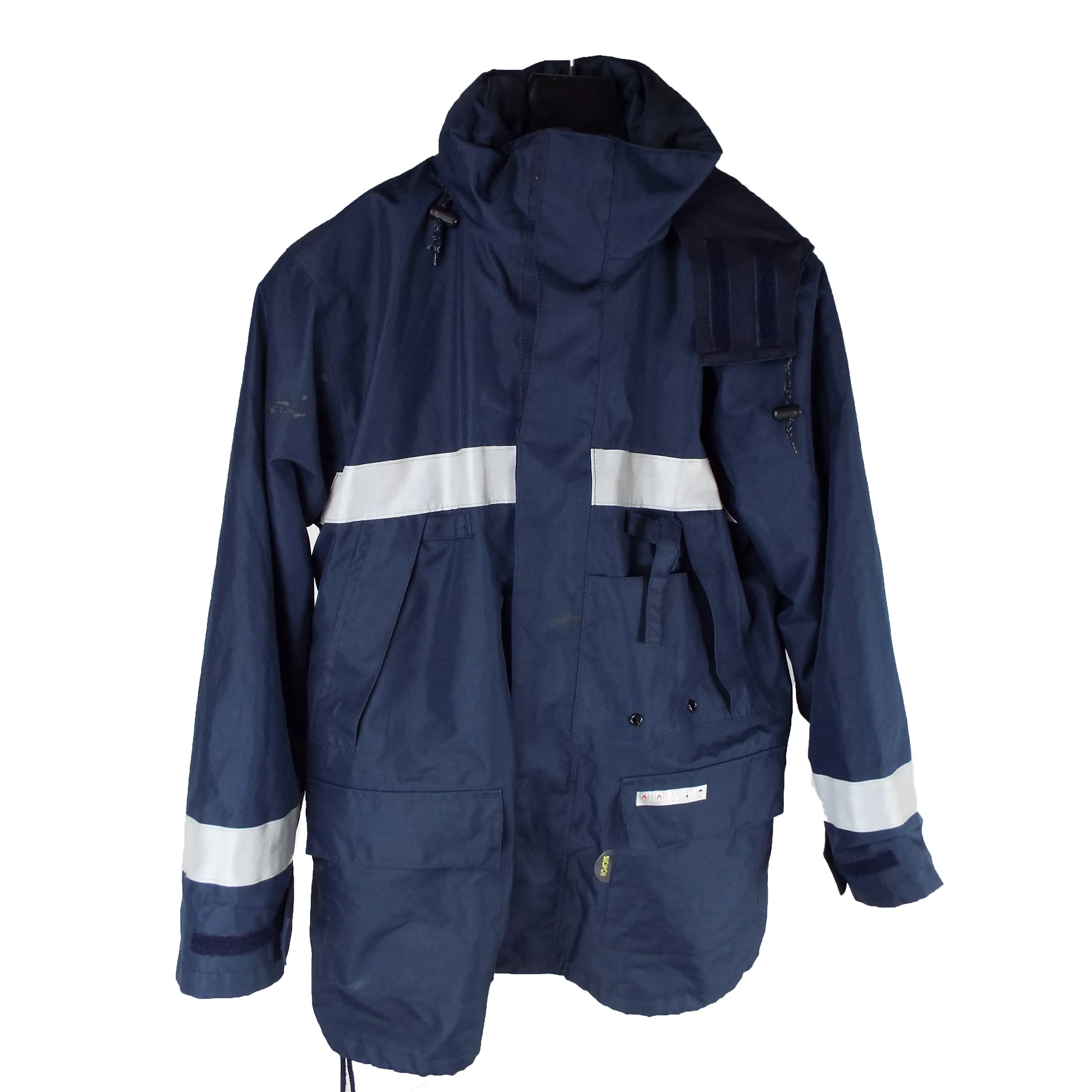 Dutch Navy Waterproof Jacket - DISTRESSED RANGE