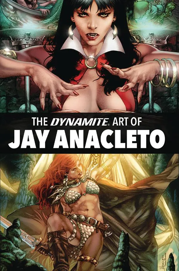 DYNAMITE ART OF JAY ANACLETO HC