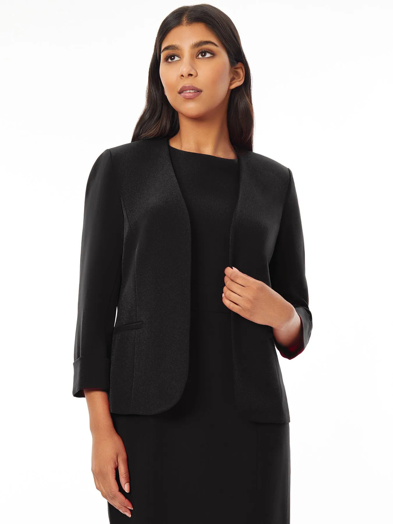 Elle Jacket, Iconic Stretch Crepe