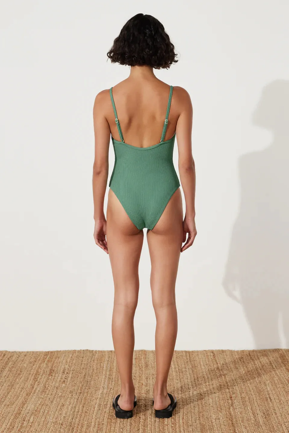 Emerald Textured One Piece