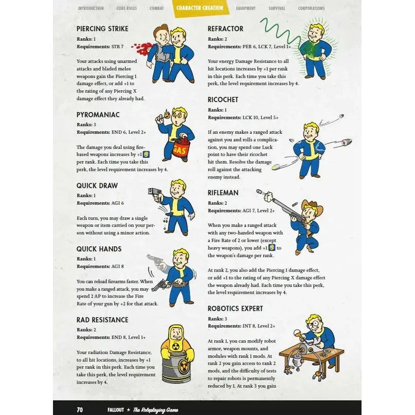 Fallout: The Roleplaying Game Core Rulebook