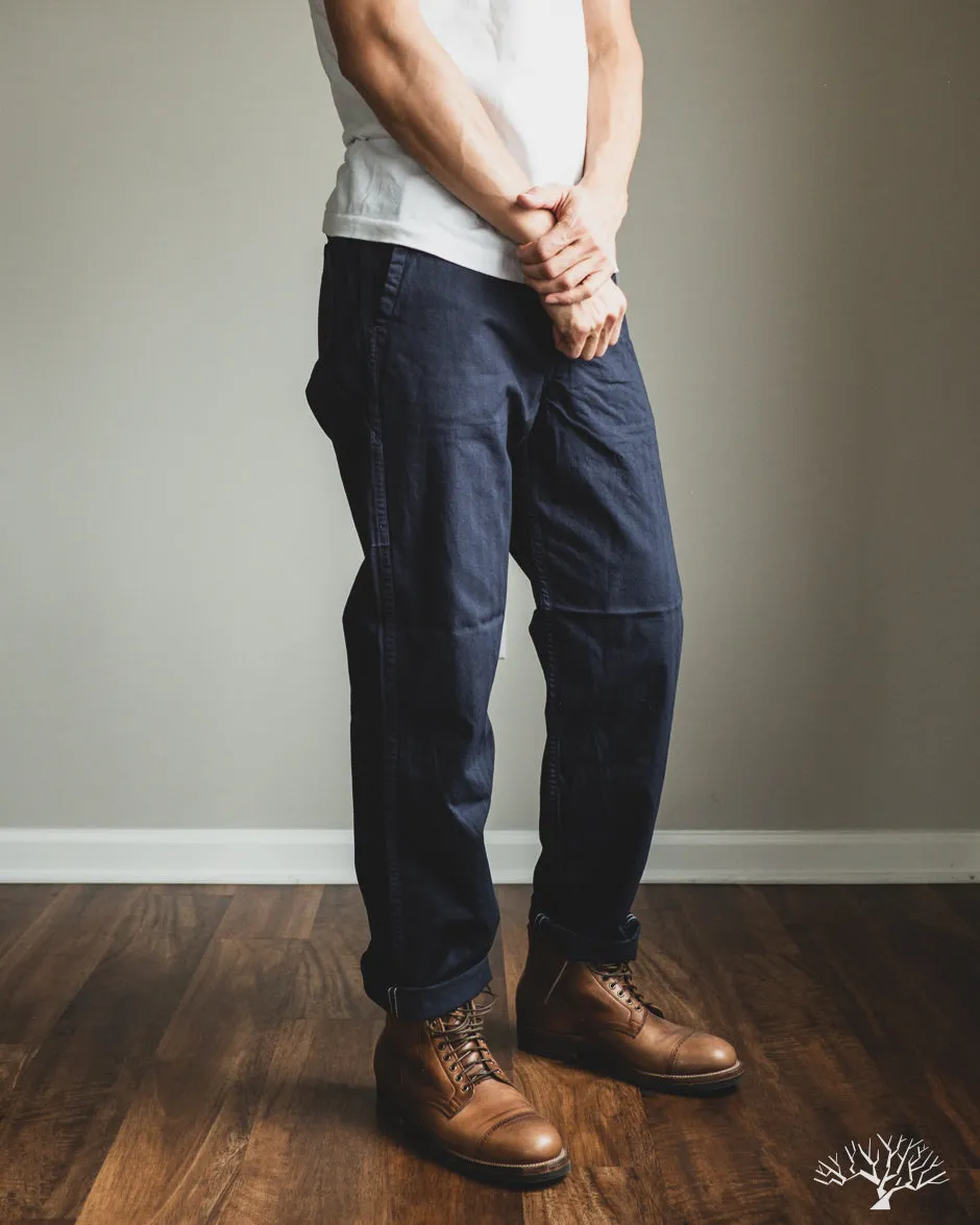 French Work Pants - Navy