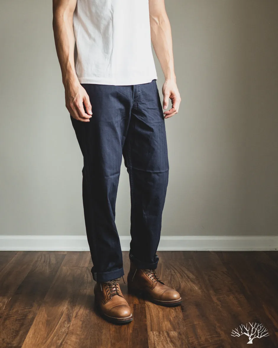 French Work Pants - Navy