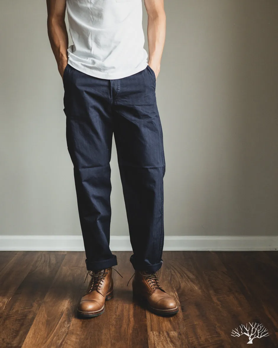 French Work Pants - Navy