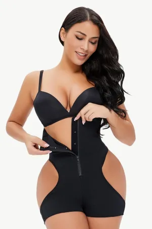 Full Size Cutout Under-Bust Shaping Bodysuit