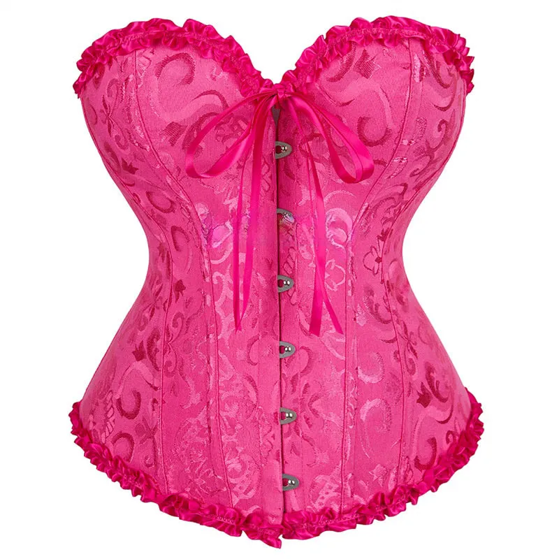 Funki Buys | Lingerie | Women's Pretty Overbust Corset | Bustier