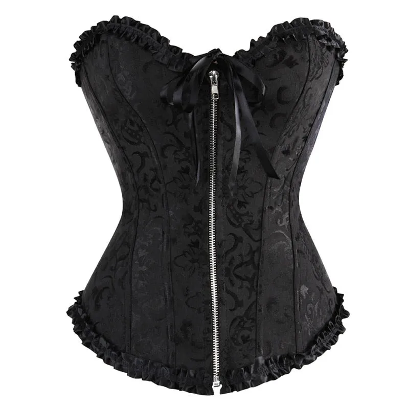 Funki Buys | Lingerie | Women's Pretty Overbust Corset | Bustier