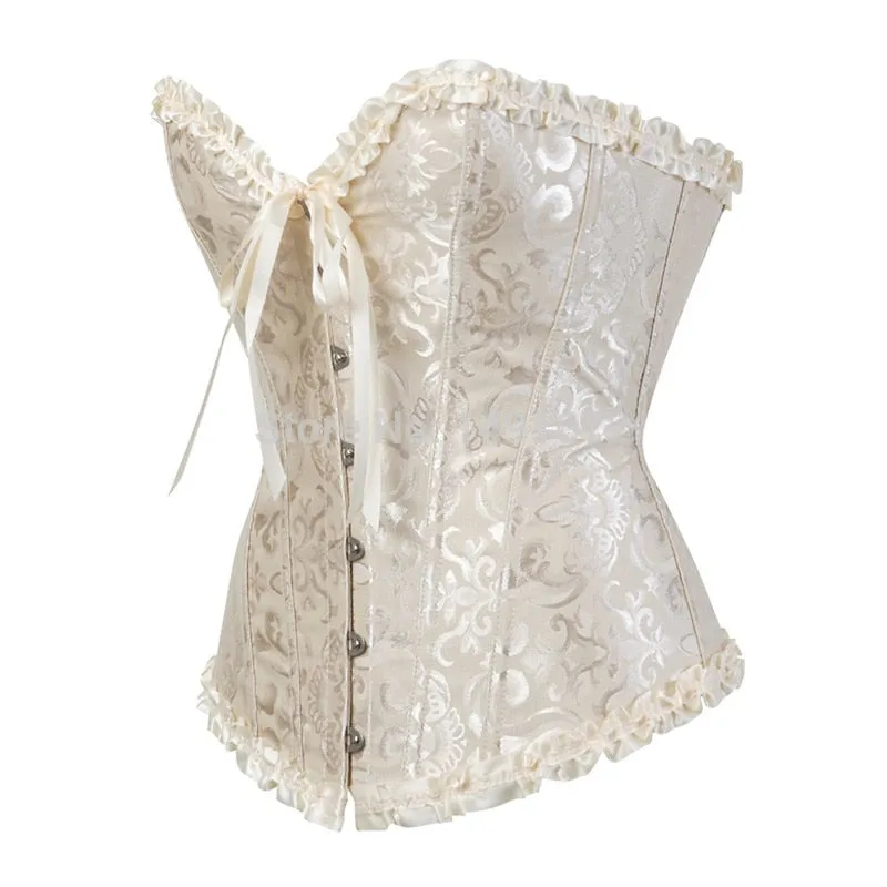 Funki Buys | Lingerie | Women's Pretty Overbust Corset | Bustier