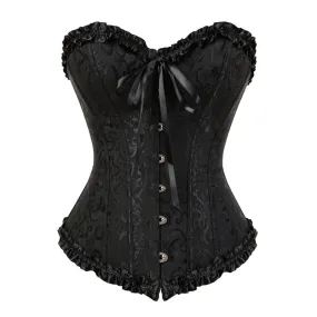 Funki Buys | Lingerie | Women's Pretty Overbust Corset | Bustier