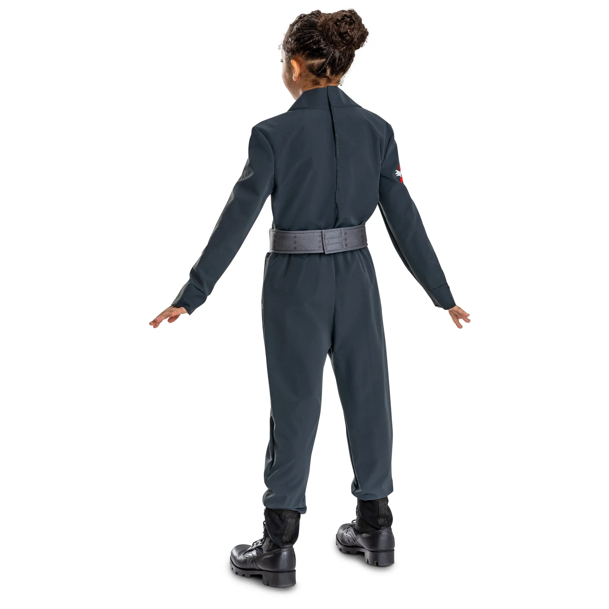 Ghostbusters: Frozen Empire Engineering Classic Costume for Kids, Black Jumpsuit