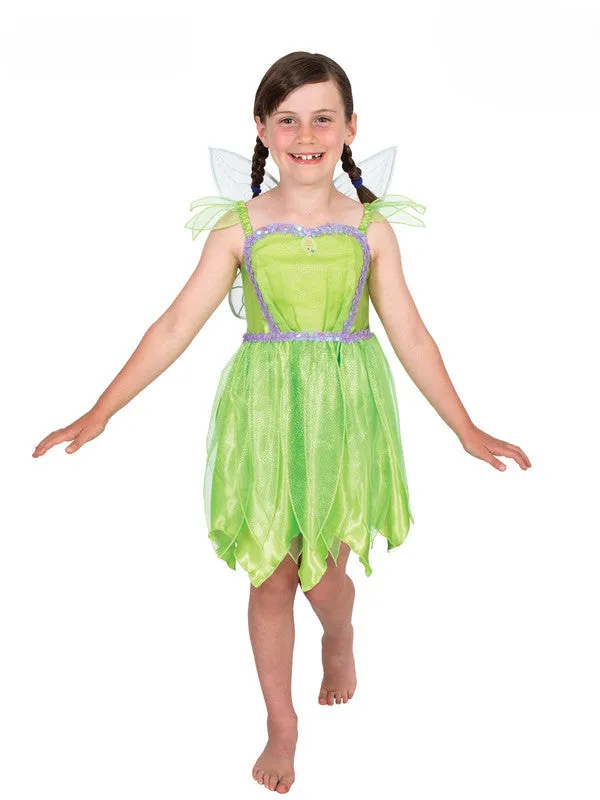 Girls Costume - Tinker Bell Deluxe Costume