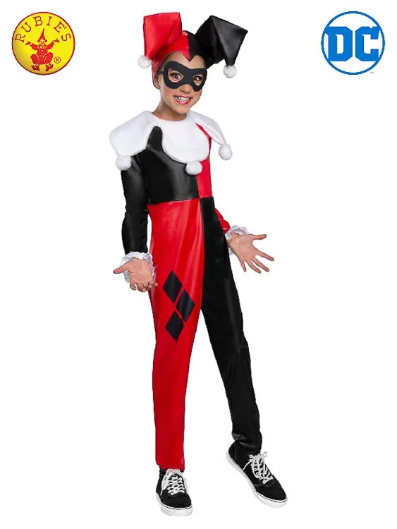 HARLEY QUINN DC SUPERHERO GIRLS COSTUME, CHILD (Copy)