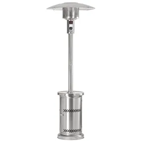 HEATMAXX Stainless Outdoor Gas Patio Heater