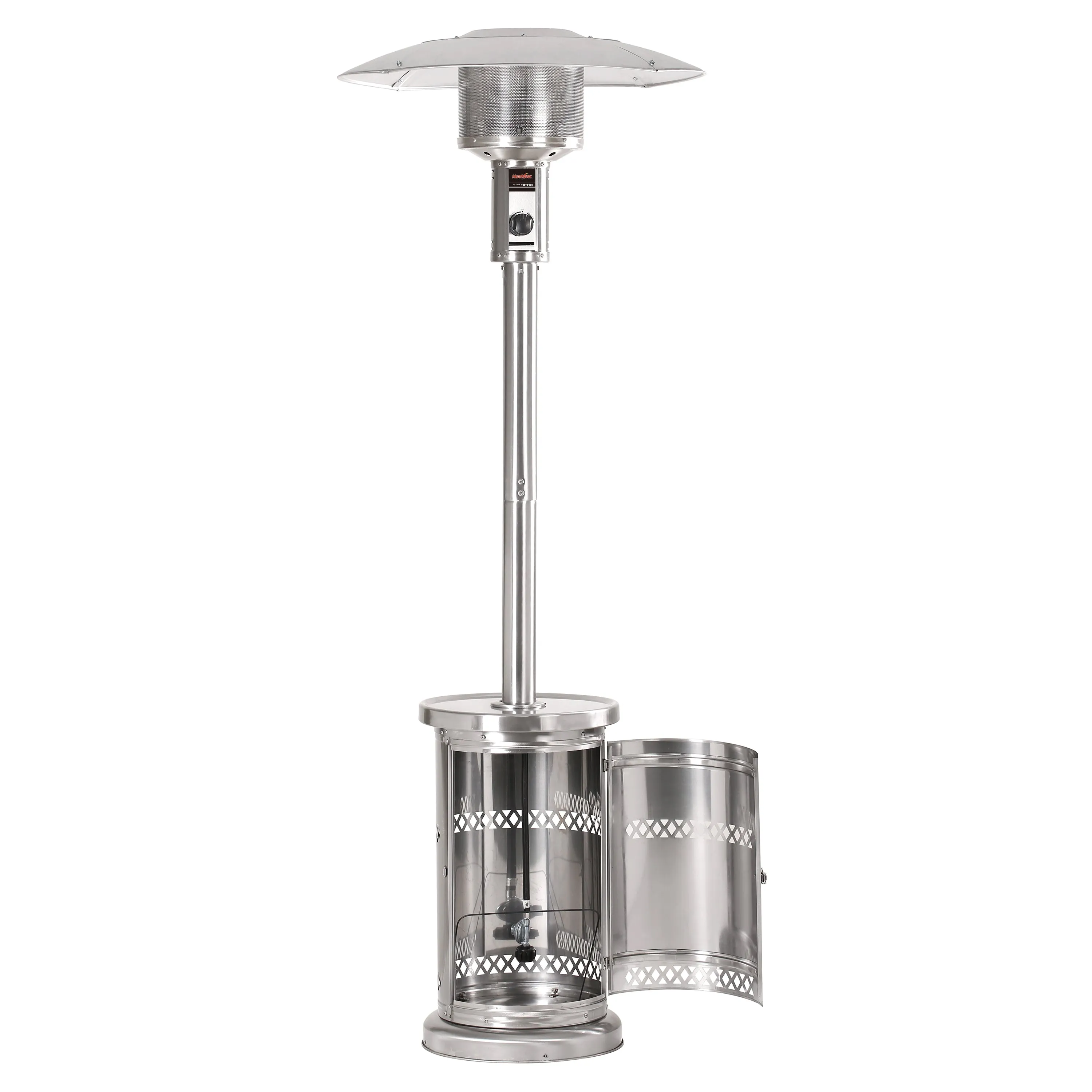 HEATMAXX Stainless Outdoor Gas Patio Heater