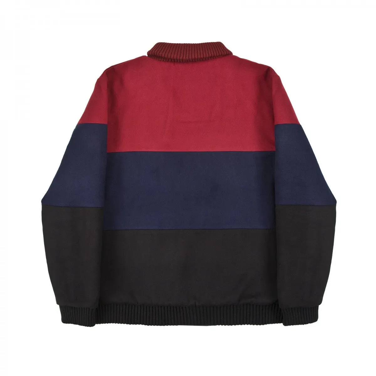 Helas Fan Jacket - Burgundy/Navy/Black