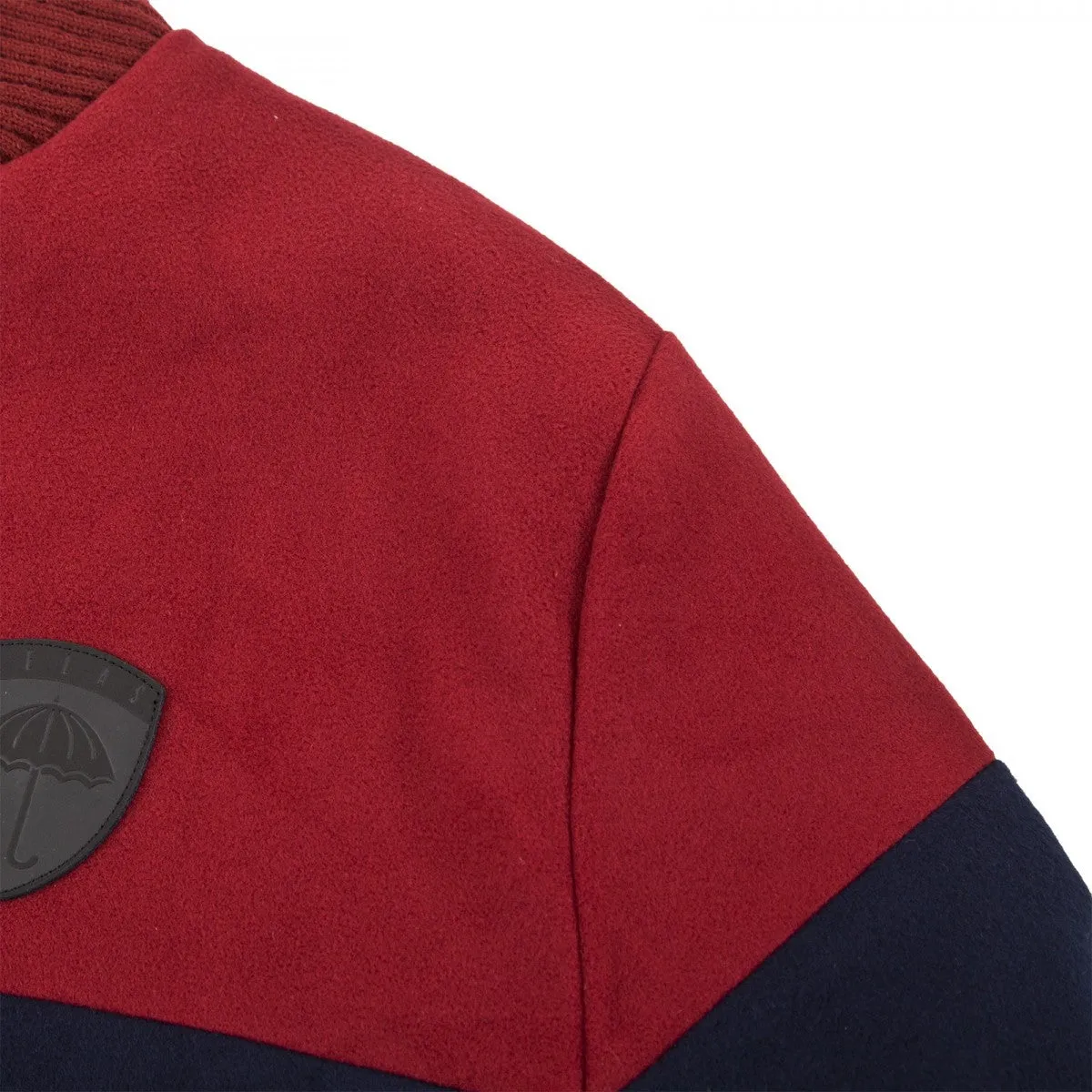 Helas Fan Jacket - Burgundy/Navy/Black