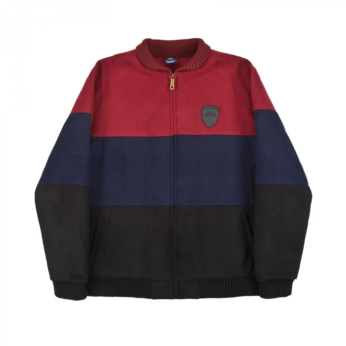 Helas Fan Jacket - Burgundy/Navy/Black