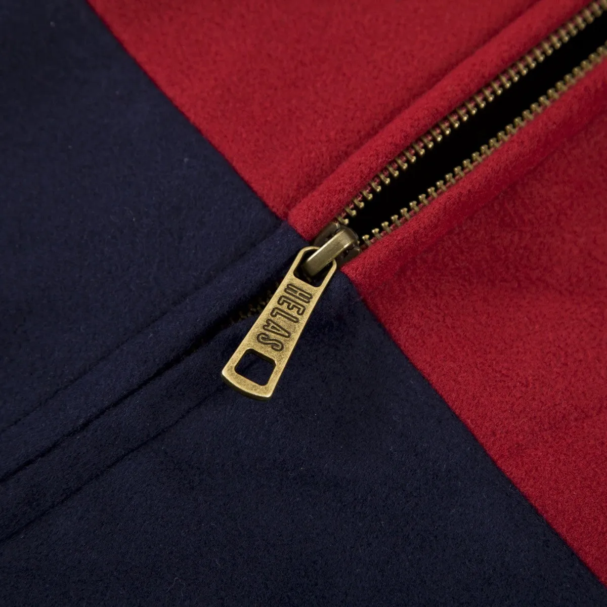 Helas Fan Jacket - Burgundy/Navy/Black