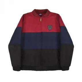 Helas Fan Jacket - Burgundy/Navy/Black