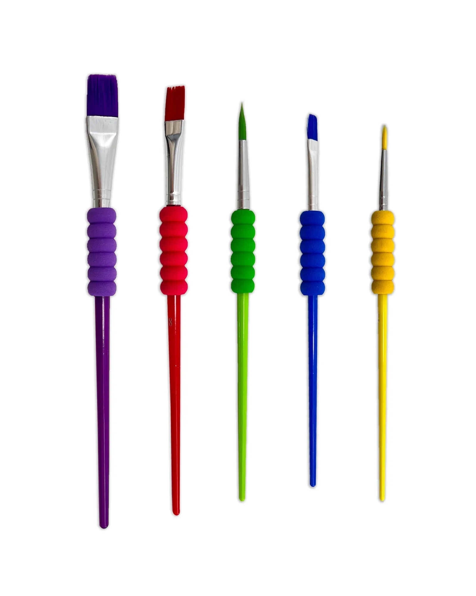 Icando Easy Grip Paint Brush Set