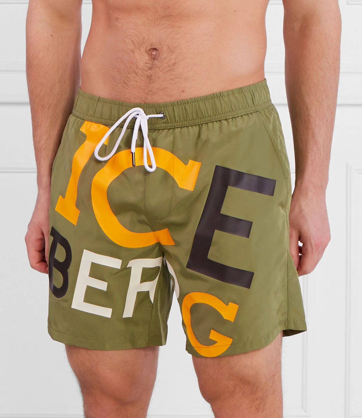 Iceberg Palms Swim Short (Military) - IICE3MBM08MIL