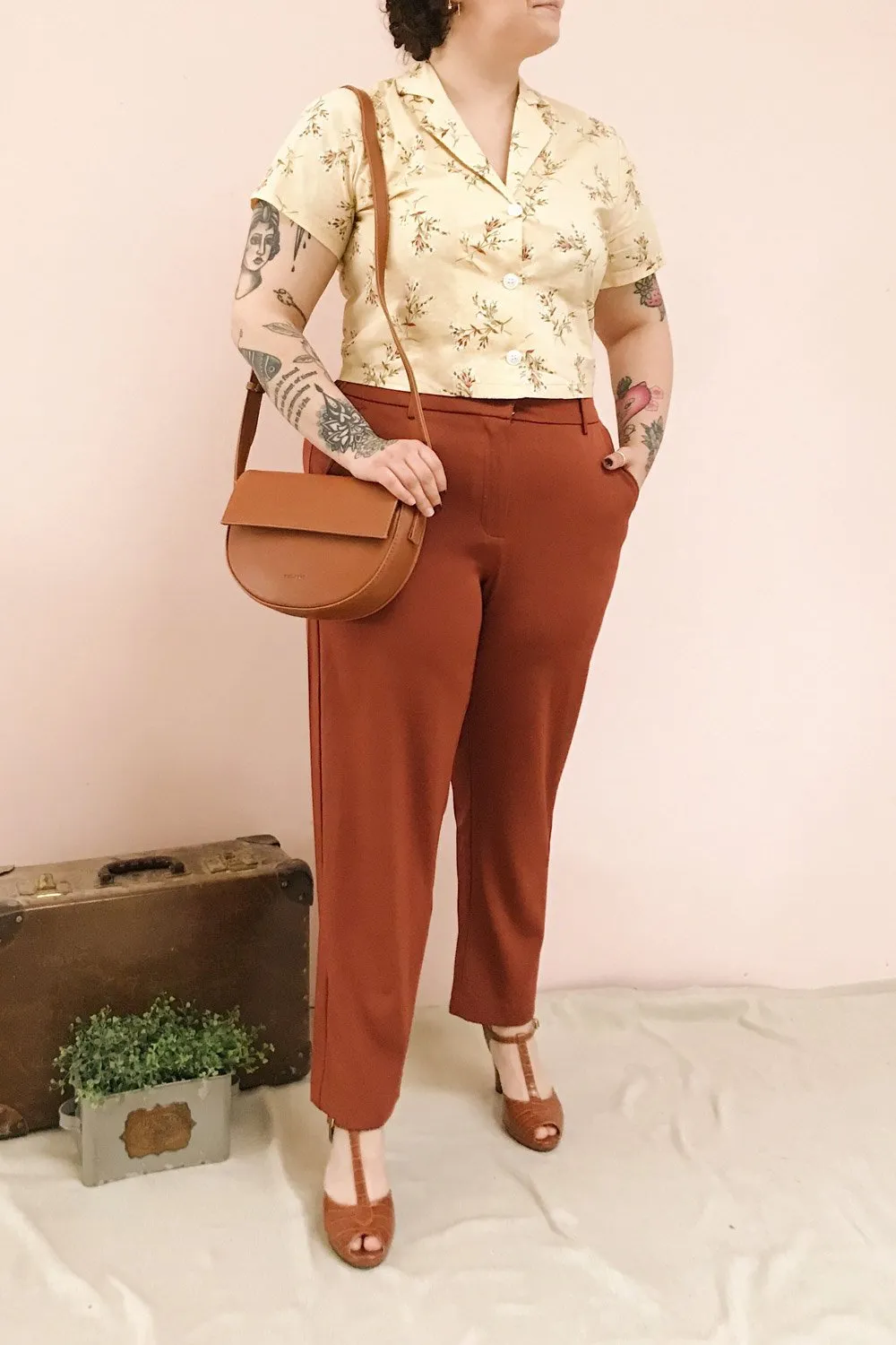 Issie Paprika | Straight Leg Pants