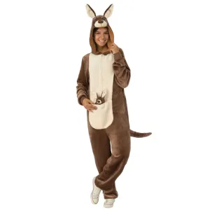 Kangaroo Furry Onesie Adult Costume