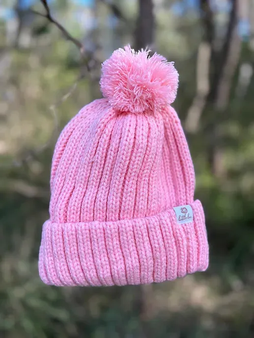 Kids Knitted Beanie | Galah