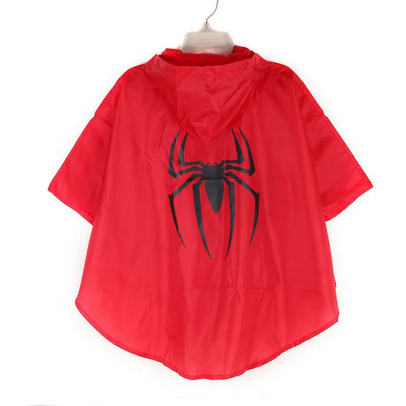 Kids Poncho Style Raincoat Waterproof - Free Shipping to N.A.