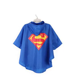 Kids Poncho Style Raincoat Waterproof - Free Shipping to N.A.