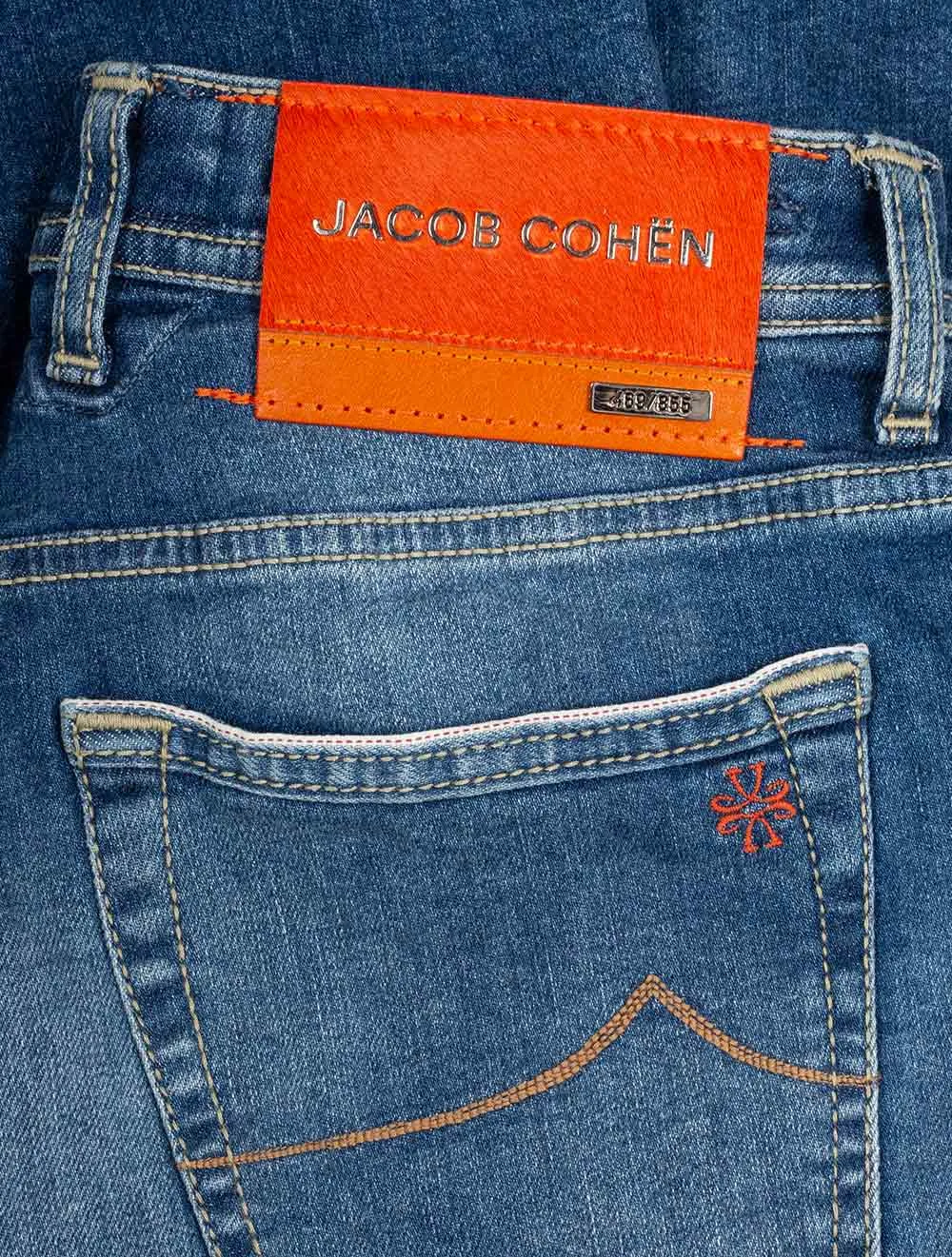 Limited Edition Nick Red Badge Blue Jeans