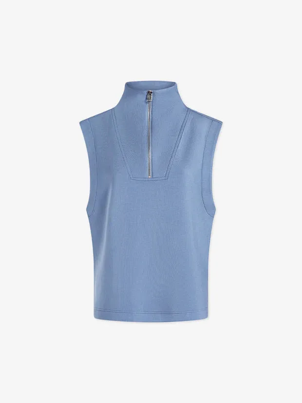 Magnolia Half Zip Tank