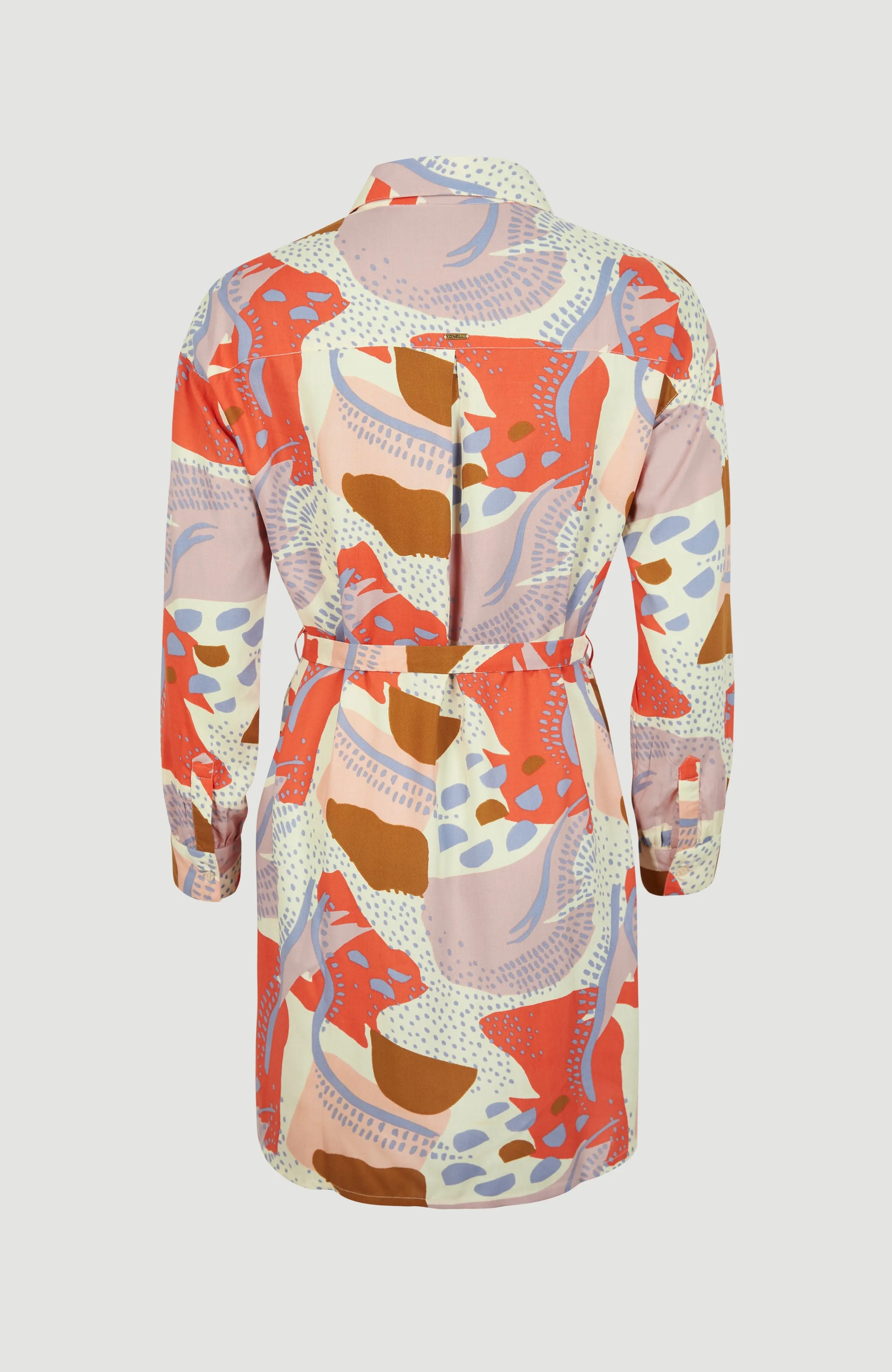 Mali Shirt Dress | Patchwork Print