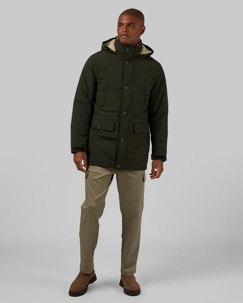 MEN'S COMMUTER TECH SHERPA-LINED PARKA