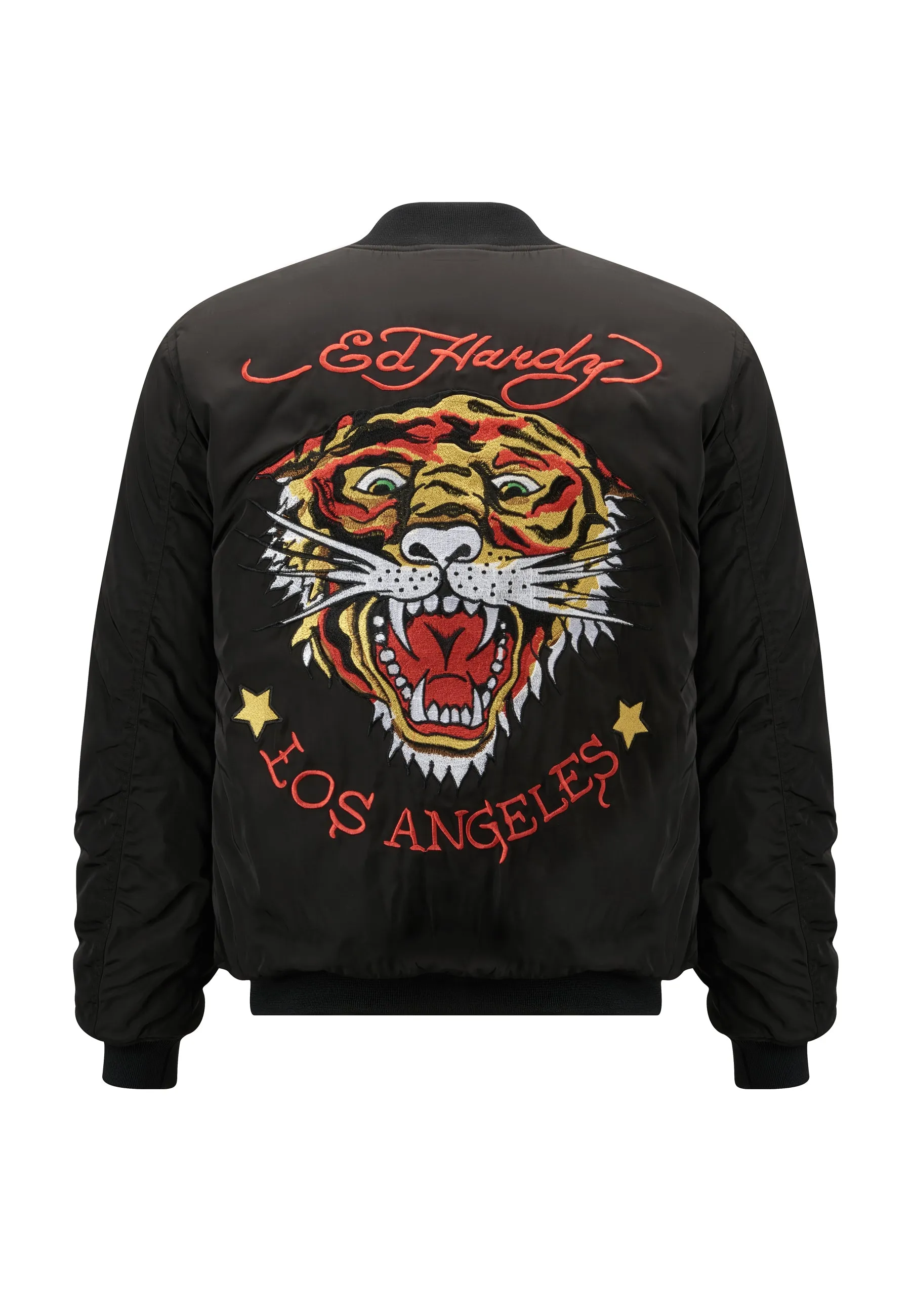 Mens La-Tiger-Roar Bomber Jacket - Black