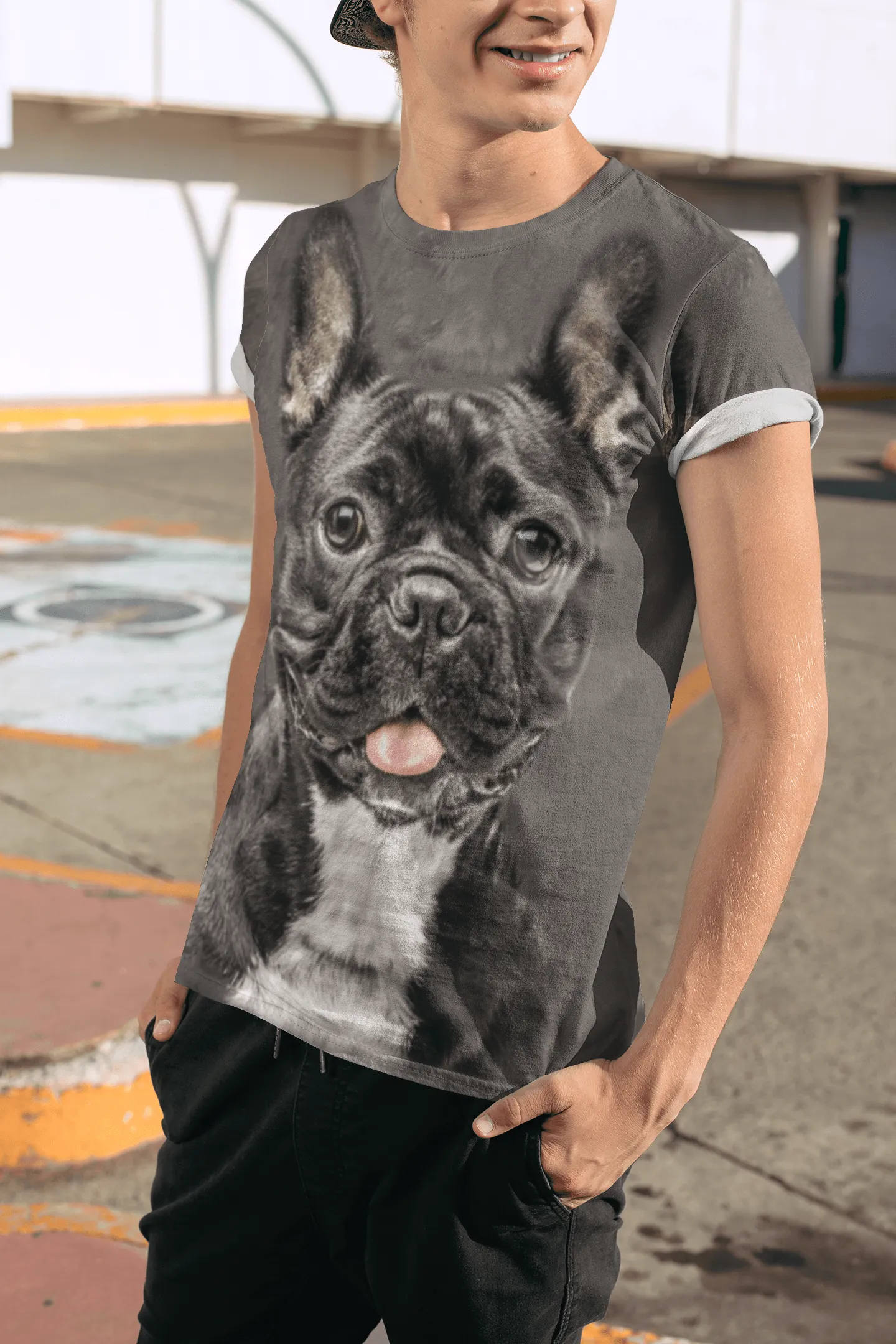 Men's Puppy Pit Bull T-shirt