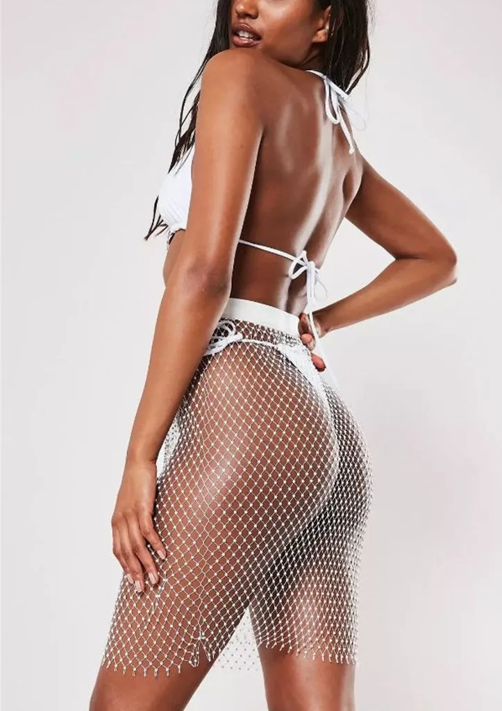 Mesh Diamond Skirt