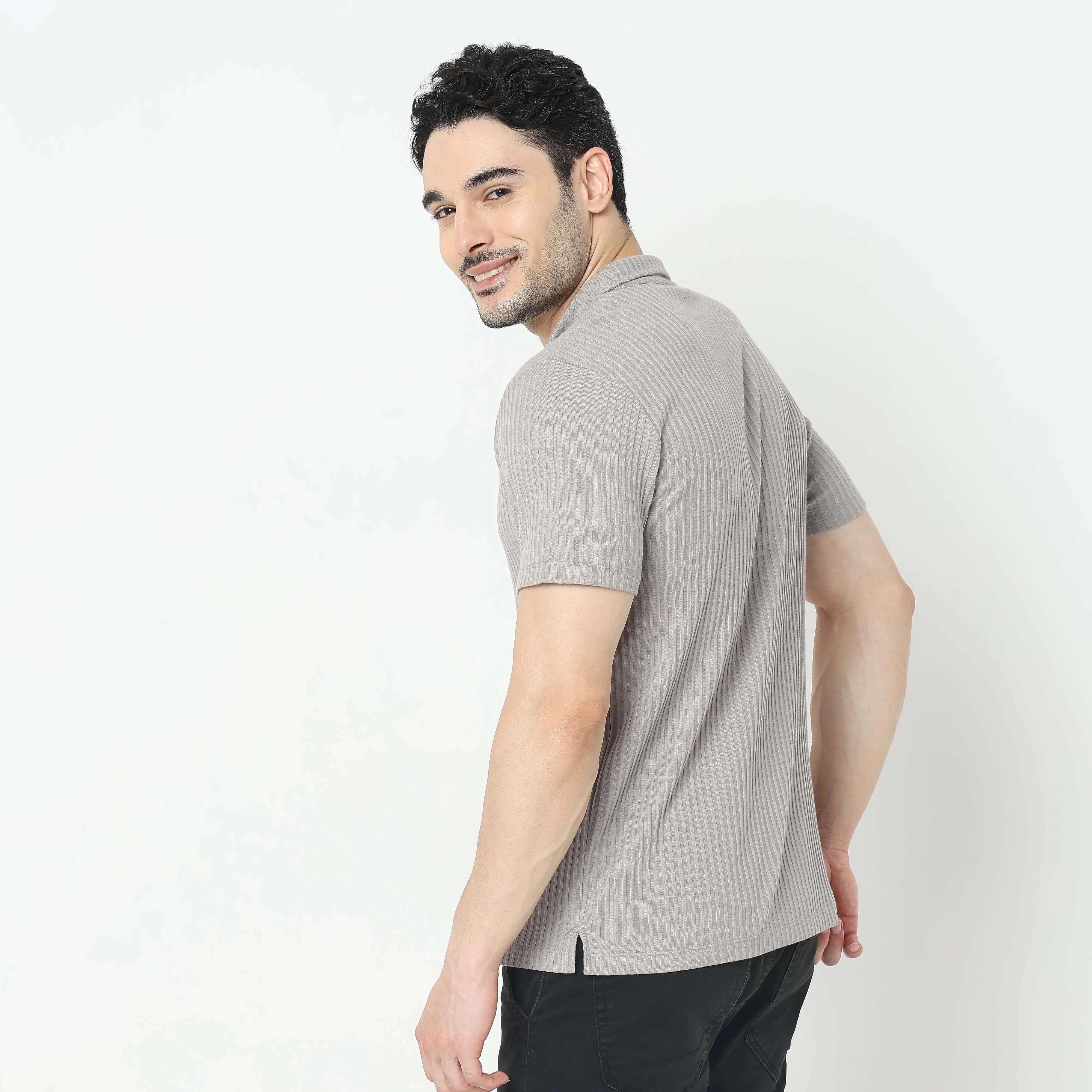 Modern Explorer Bengal Ribs - Regular Fit Polo T-Shirt