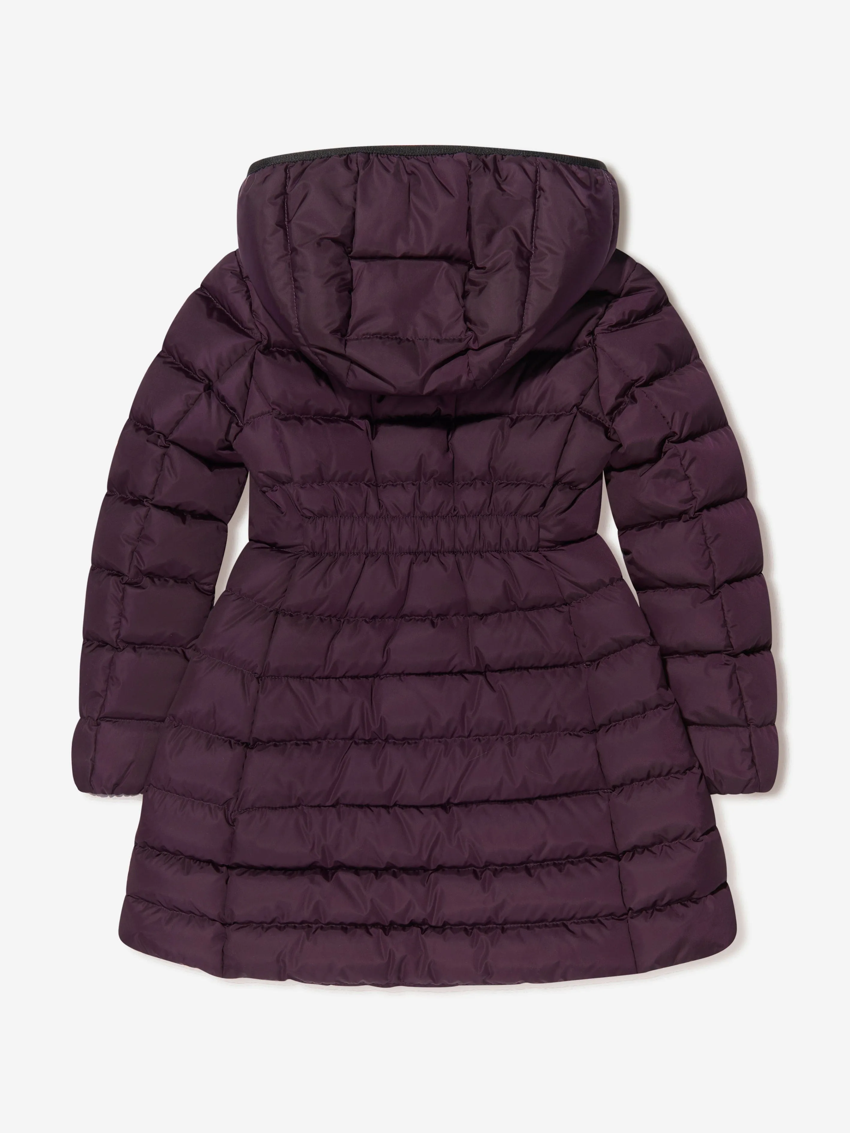 Moncler Enfant Girls Down Padded Charpal Long Coat