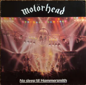 Motörhead - No Sleep 'til Hammersmith (LP, Album) (NM or M-)