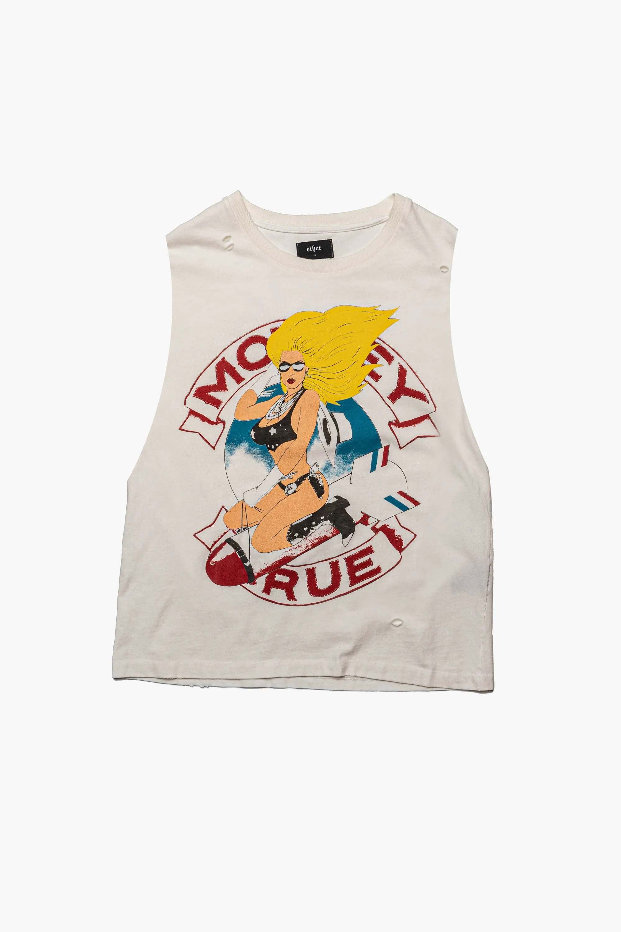 Mötley Crüe Bomber Girl Vintage Tank